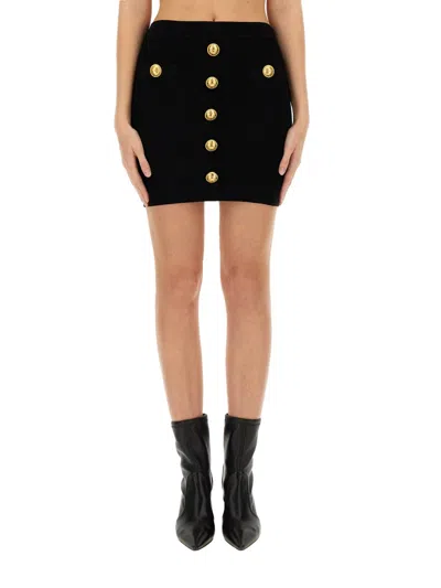 BALMAIN BALMAIN WOMEN MINI SKIRT