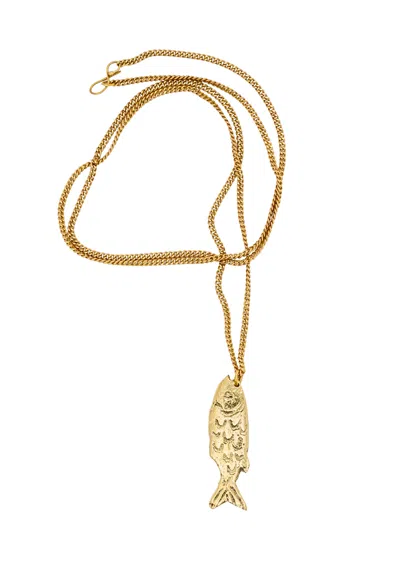 BAMBAZ WOMEN'S GOLD FISH CHARM