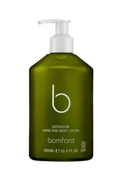 BAMFORD BAMFORD GERANIUM HAND & BODY LOTION 500ML