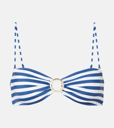 BANANHOT DIANE STRIPED BIKINI TOP