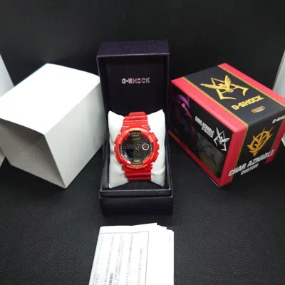 BANDAI G-SHOCK X CHAR GUNDAM GSHOCK LIMITED 35TH ANNIVERSARRY BANDAI FROM JAPAN