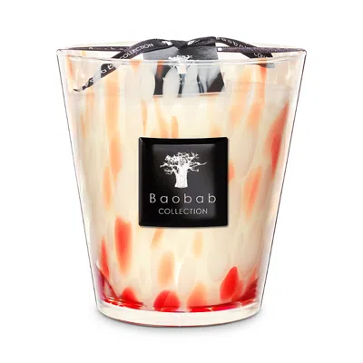 BAOBAB COLLECTION CANDLE MAX 16 PEARLS CORAL