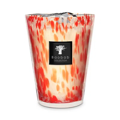 BAOBAB COLLECTION CANDLE MAX 24 PEARLS CORAL