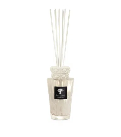 BAOBAB COLLECTION MINI TOTEM WHITE PEARLS DIFFUSER