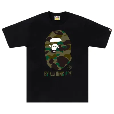BAPE BAPE 1ST CAMO BY BATHING APE TEE 'BLACK/GREEN'