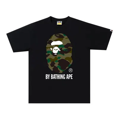 BAPE BAPE 1ST CAMO BY BATHING APE TEE 'BLACK/GREEN'