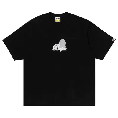 BAPE BAPE 3D ART APE HEAD TEE 'BLACK'