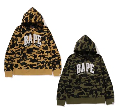 BAPE A BATHNIG APE MEN'S 1ST CAMO BAPE PULLOVER HOODIE 1K80114008 B