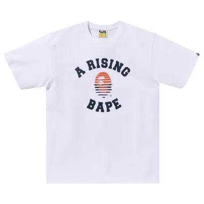 BAPE BAPE A RISING TEE 'WHITE'