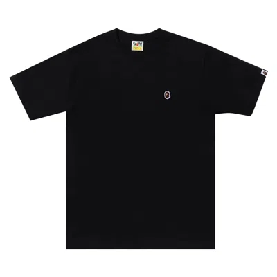 BAPE BAPE APE HEAD ONE POINT TEE 'BLACK'