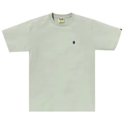 BAPE BAPE APE HEAD ONE POINT TEE 'GREEN'