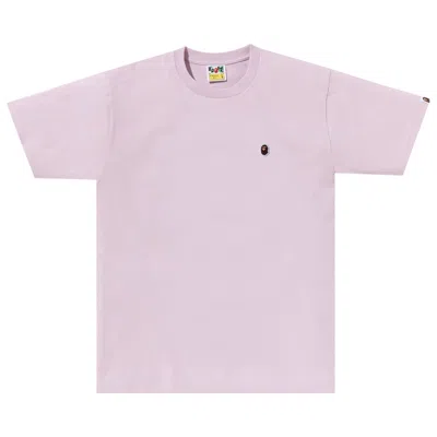 BAPE BAPE APE HEAD ONE POINT TEE 'PURPLE'