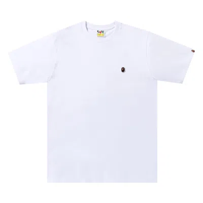 BAPE BAPE APE HEAD ONE POINT TEE 'WHITE'