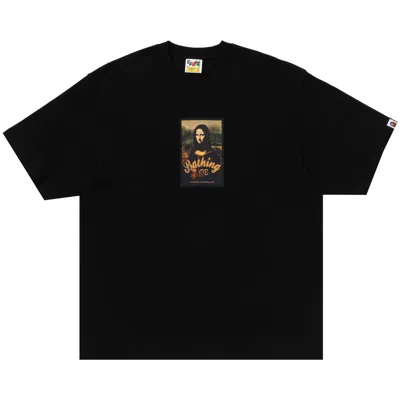 BAPE BAPE ART PRINT RELAXED FIT TEE 'BLACK'