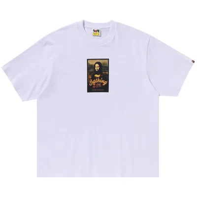 BAPE BAPE ART PRINT RELAXED FIT TEE 'WHITE'