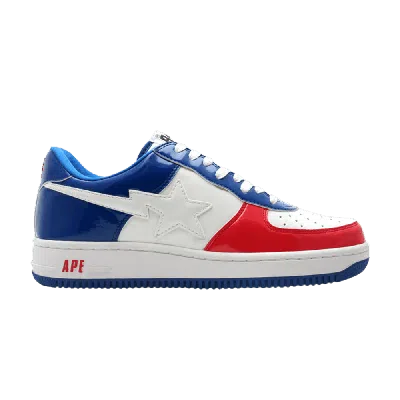 BAPE BAPE BAPESTA FS-001 LOW 'RED WHITE BLUE'