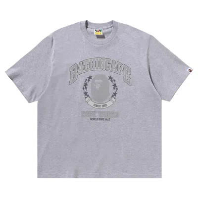 BAPE BAPE BATHING APE RELAXED FIT TEE 'GREY'