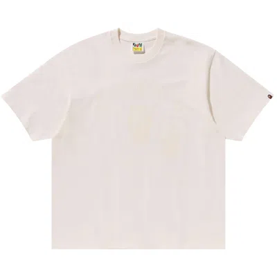 BAPE BAPE BATHING APE RELAXED FIT TEE 'IVORY'