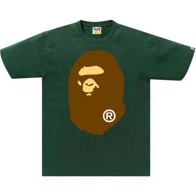 BAPE BAPE BIG APE HEAD TEE 'GREEN'