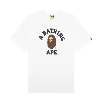 BAPE BAPE BIG APE HEAD TEE 'WHITE'