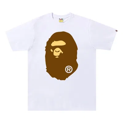 BAPE BAPE BIG APE HEAD TEE 'WHITE'