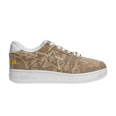 BAPE COACH X BAPESTA JACQUARD 'TAN'