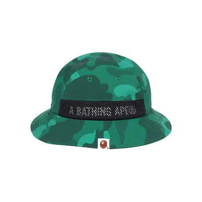 BAPE BAPE COLOR CAMO PANEL HAT 'GREEN'