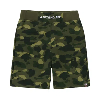 BAPE BAPE COLOR CAMO SWEATSHORTS 'GREEN'