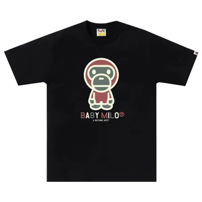 BAPE BAPE COLORS BABY MILO TEE 'BLACK'