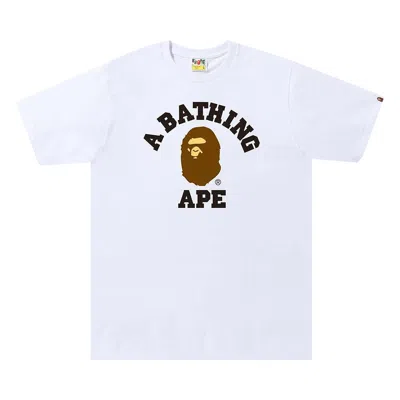 BAPE BAPE COLORS BY A BATHING APE TEE 'WHITE/BLACK'