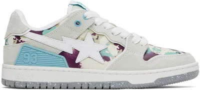 BAPE GRAY 'BAPE' SK8 STA #3 M2 SNEAKERS