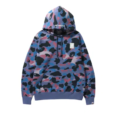 BAPE BAPE GRID CAMO PULLOVER HOODIE 'PURPLE'
