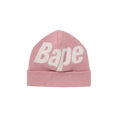BAPE BAPE KNIT CAP 'PINK'
