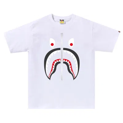 BAPE BAPE MAD SHARK TEE 'WHITE'