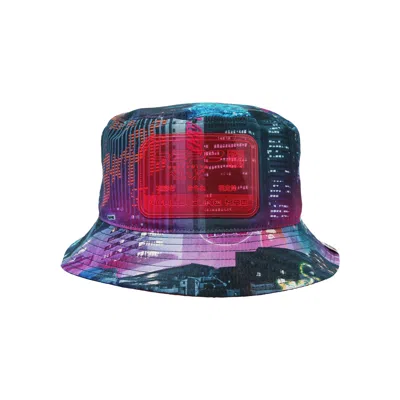 BAPE BAPE NEON TOKYO BUCKET HAT 'BLACK'