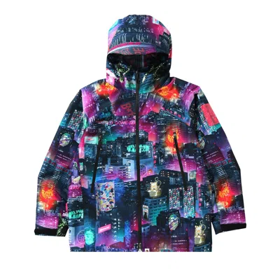 BAPE BAPE NEON TOKYO HOODIE JACKET 'BLACK'
