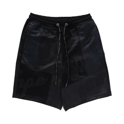 BAPE BAPE PATCHWORK BASKETBALL SHORTS 'BLACK'
