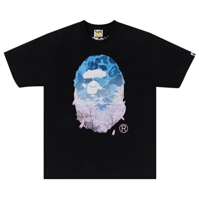 BAPE BAPE SAKURA PHOTO APE HEAD 'BLACK'