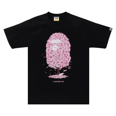 BAPE BAPE SAKURA TEE 'BLACK'