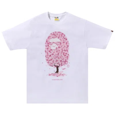 BAPE BAPE SAKURA TEE 'WHITE'