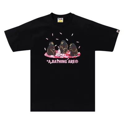 BAPE BAPE SAKURA VIEWING TEE 'BLACK'