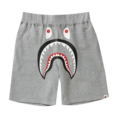 BAPE BAPE SHARK SWEATSHORTS 'GREY'