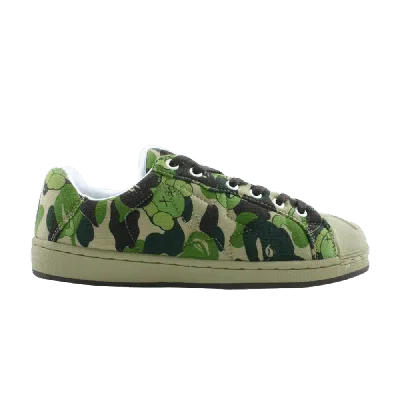 BAPE BAPE SKULLSTA FS-020 LOW 'GREEN CAMO'
