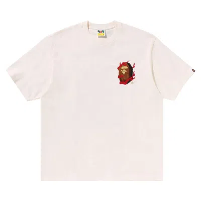 BAPE BAPE SOUVENIR RELAXED FIT TEE 'IVORY'