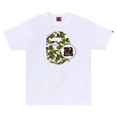 BAPE BAPE STORE ZOZOTOWN 30TH ANNIVERSARY APE HEAD TEE SET 'WHITE'