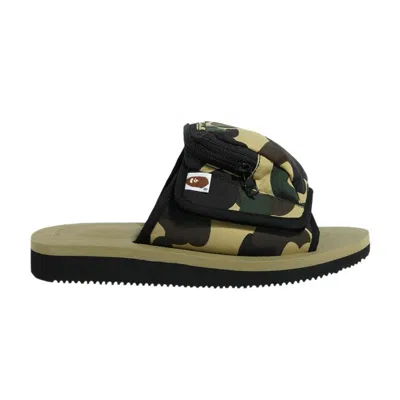 BAPE SUICOKE X CAMO DAO SANDAL 'YELLOW'