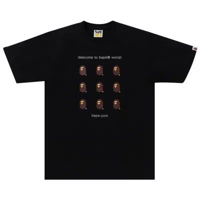 BAPE BAPE .COM TEE 'BLACK'