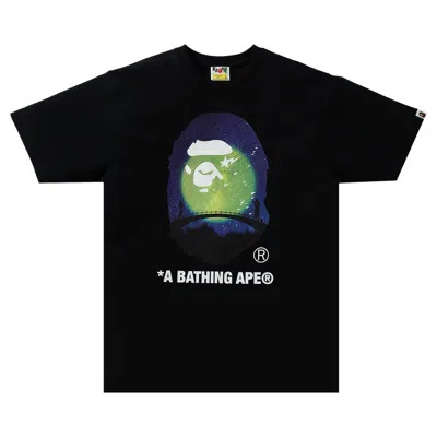 BAPE BAPE THE STAR FESTIVAL APE HEAD TEE 'BLACK'