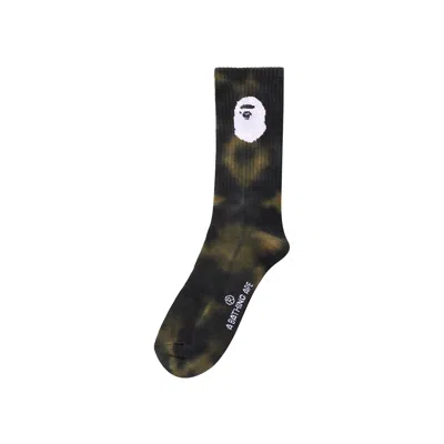 BAPE BAPE TIE DYE SOCKS 'BLACK'