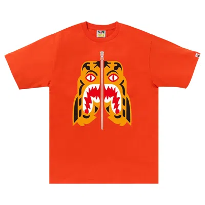 BAPE BAPE TIGER TEE 'ORANGE'
